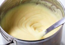 Crema pasticcera all'acqua