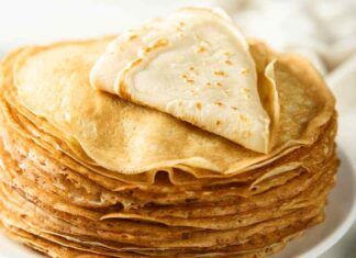 Crepes 3 bicchieri al cocco