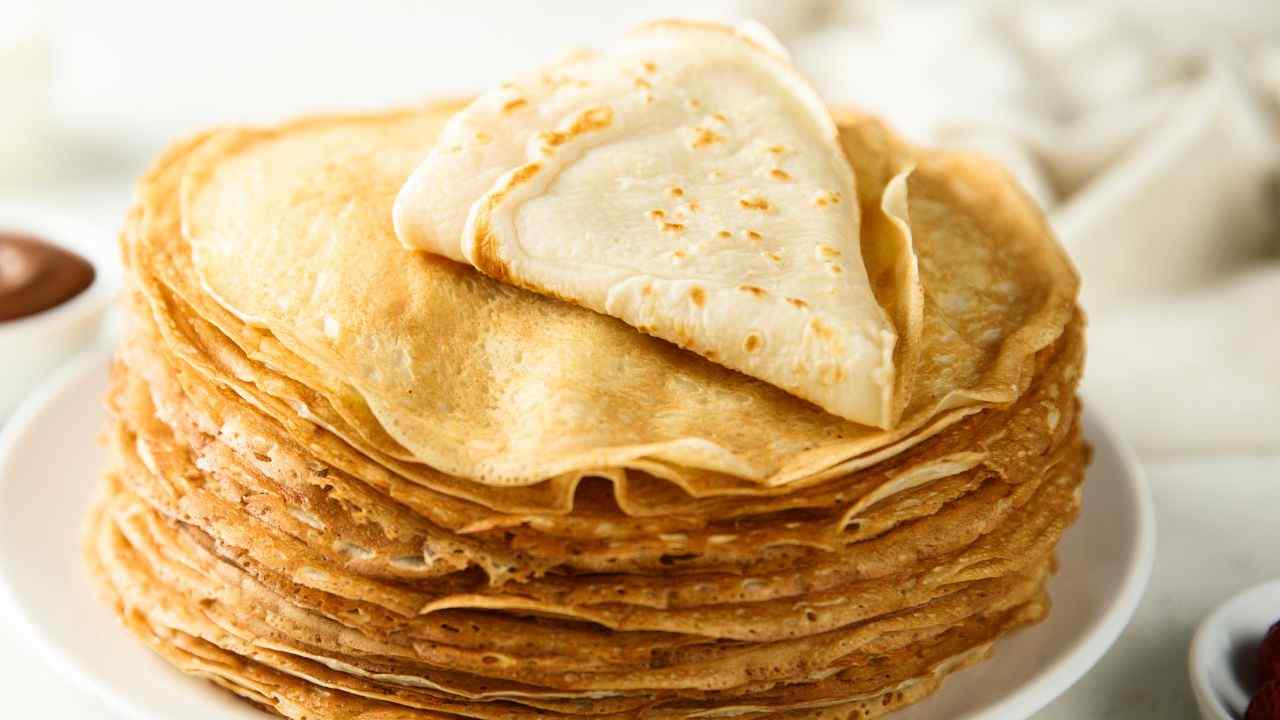 Crepes 3 bicchieri al cocco