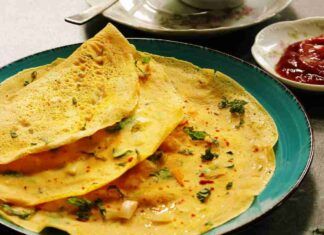 Crepes di ceci a pranzo - RicettaSprint