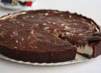 Crostata fredda kinder,