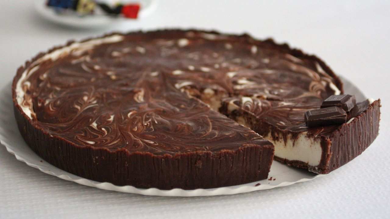 Crostata fredda kinder,