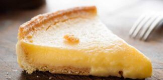 Crostata panna e limone