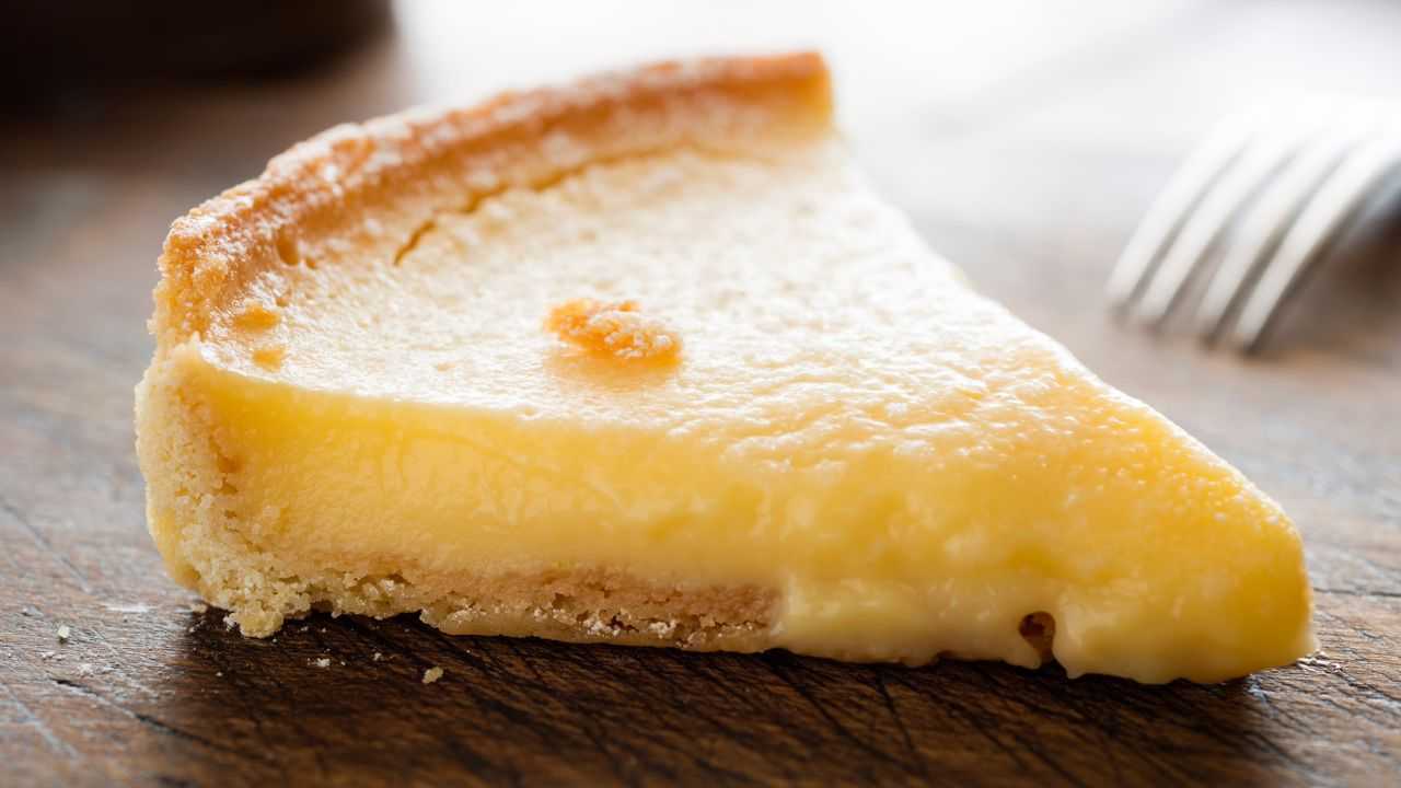 Crostata panna e limone