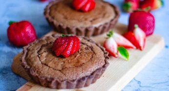 Fatte così le crostatine al cioccolato le posso mangiare senza problemi, il nutrizionista è stato chiaro non mettere questi ingredienti nell’impasto!