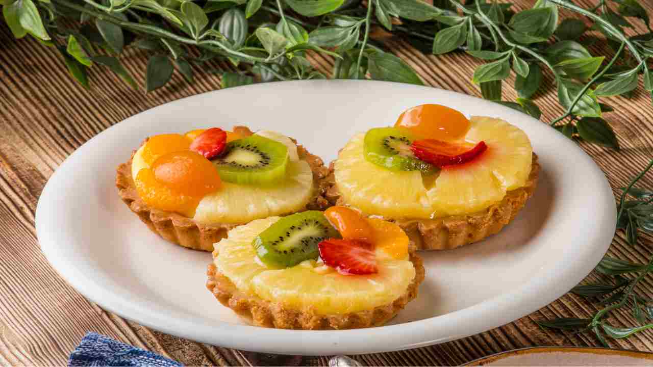 Crostatine alla frutta light e senza forno RicettaSprint