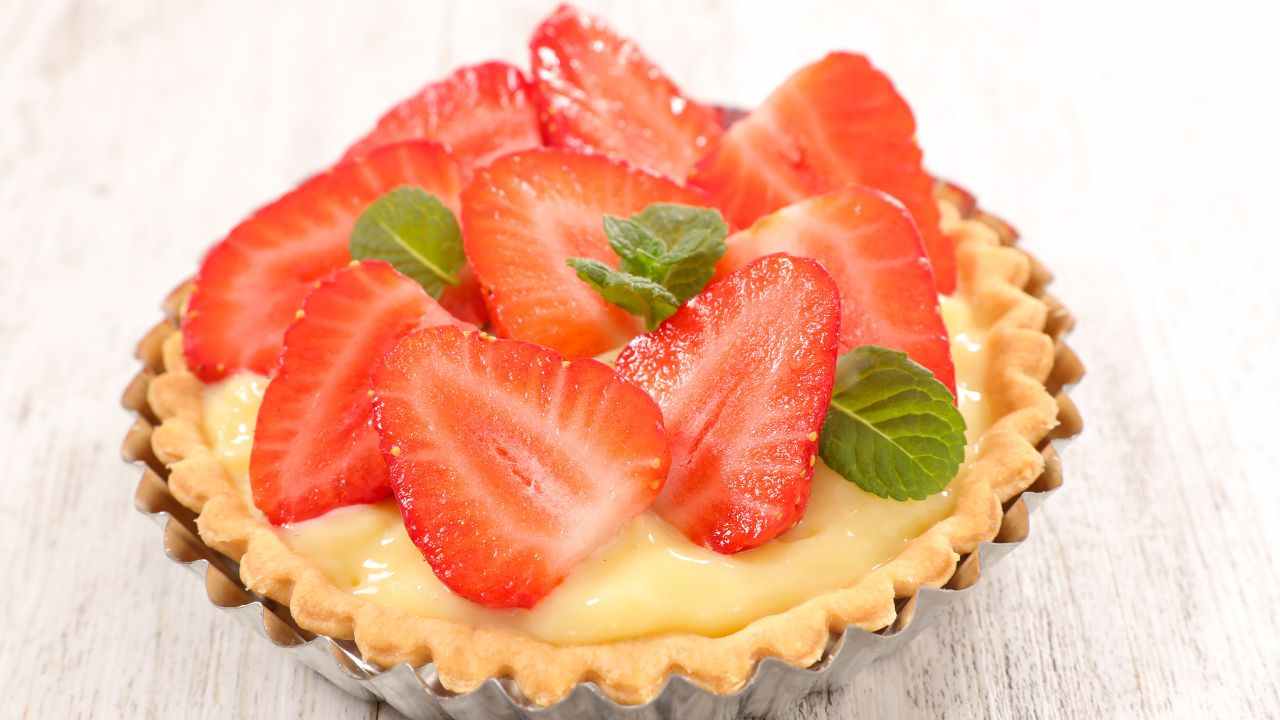 Crostatine veloci alle fragole