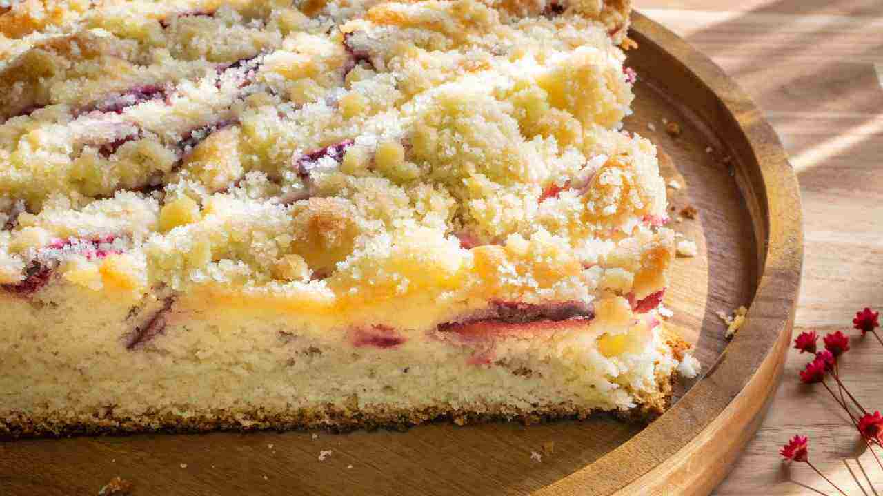 Crumb cake alla frutta