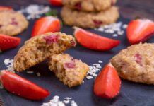 Crumble cookie alle fragole