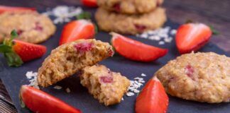 Crumble cookie alle fragole