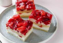 Una furbata questo dessert alle fragole e panna, uguale a quello che mangi in pasticceria ma spendi la metà, fai un figurone Dessert alle fragole e panna RicettaSprint