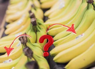 Banane con bollini