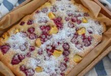 Altri che torte, muffin, ciambelloni e crostate la focaccia alla frutta è il dolce del momento, bella e buonissima da provare Focaccia dolce alla frutta RicettaSprint