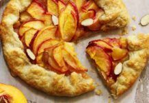 Galette alle pesche senza impasto RicettaSprint 