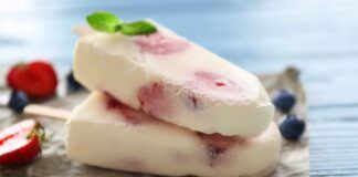Gelato yogurt e frutta fresca RicettaSprint