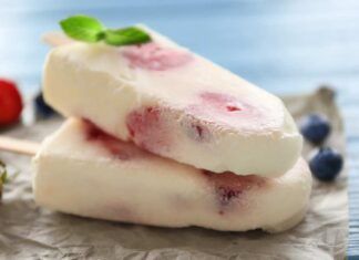 Gelato yogurt e frutta fresca RicettaSprint