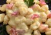 Gnocchi prosciutto e crema al formaggio