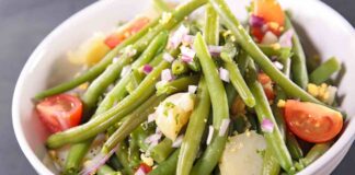 Insalata di fagiolini con pomodori e patate RicettaSprint
