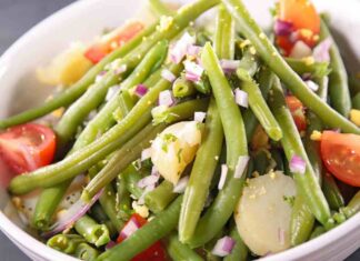 Insalata di fagiolini con pomodori e patate RicettaSprint