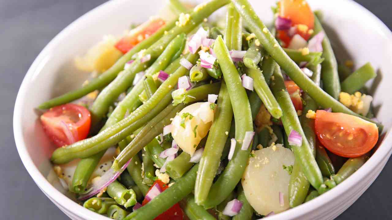 Insalata di fagiolini con pomodori e patate RicettaSprint