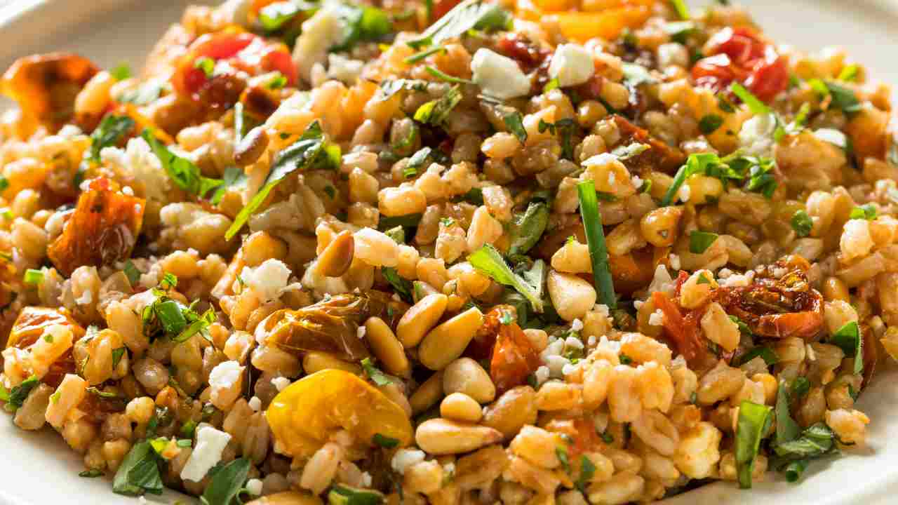 Insalata di farro alla Mediterranea RicettaSprint