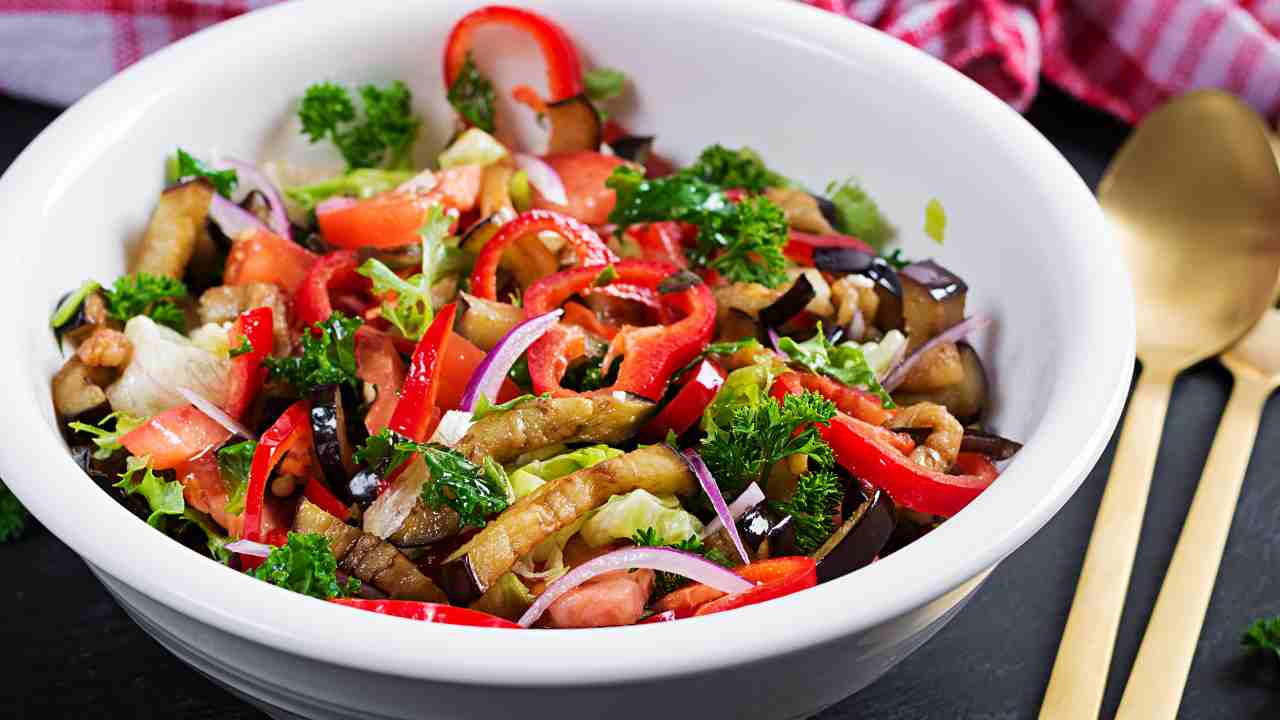 Insalata di melanzane RicettaSprint