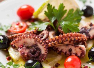 Insalata di polpo dietetica - RicettaSprint