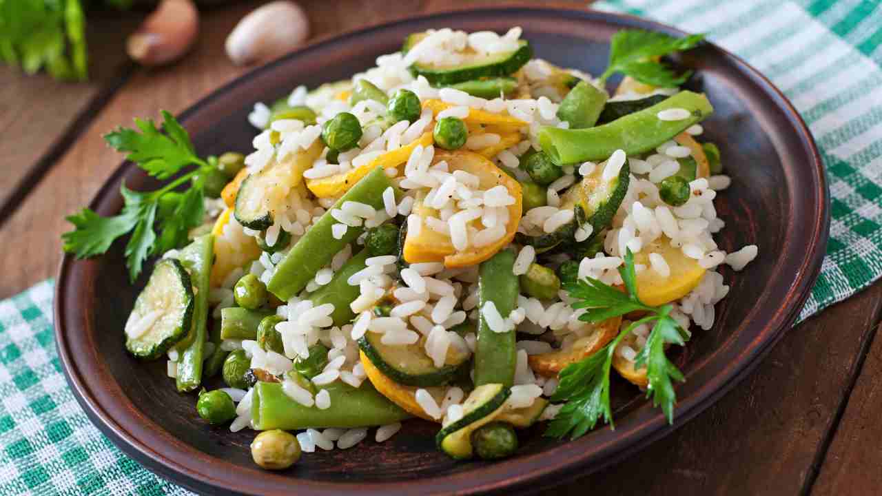 Insalata di riso all'ortolana