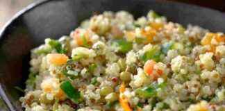 Insalata di riso e quinoa