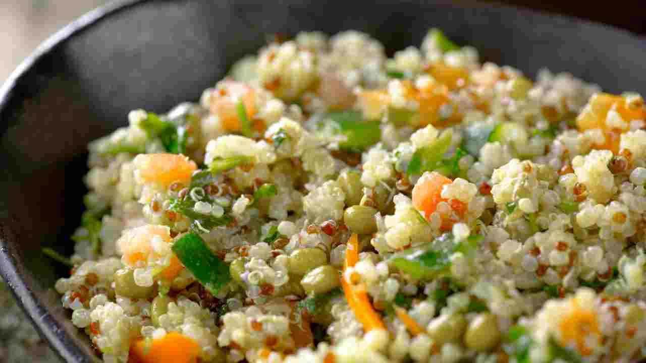 Insalata di riso e quinoa