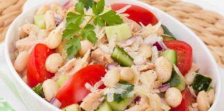 Insalata piatto unico di fagioli - RicettaSprint