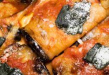 Involtini di melanzane farciti al forno Involtini di melanzane RicettaSprint