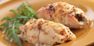 Involtini di pollo con melanzane in padella