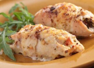 Involtini di pollo con melanzane in padella