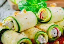 Involtini leggerissimi di zucchina - RicettaSprint