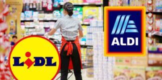 Loghi Aldi e Lidl