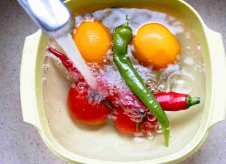 Lavare frutta e verdura così - RicettaSprint