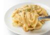 Linguine con crema e prosciutto cotto