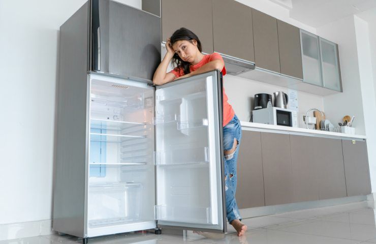 Frigo aperto