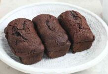 Mini plumcake veloci al cioccolato