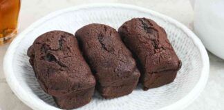 Mini plumcake veloci al cioccolato