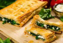 Mini strudel salati