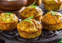 Muffin ai fiori di zucca
