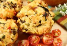 Muffin pomodori provola e prosciutto RicettaSprint