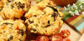 Muffin pomodori provola e prosciutto RicettaSprint