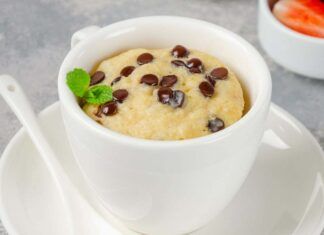 Mug cake allo yogurt