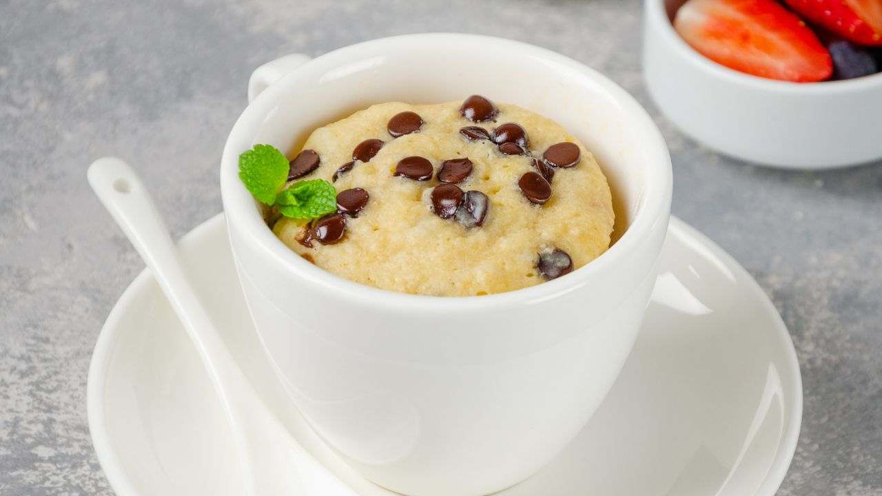 Mug cake allo yogurt