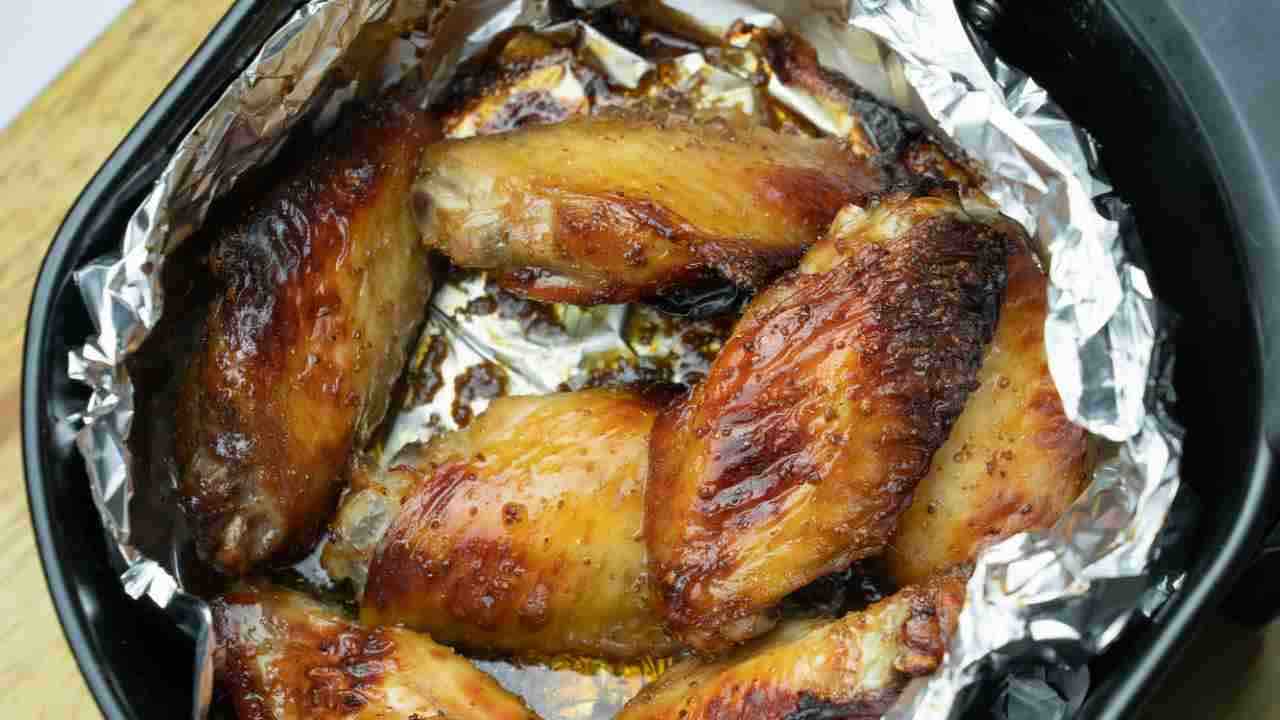 Niente olio per il pollo