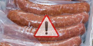 Salsicce confezionate sottovuoto