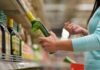 Olio extravergine d'oliva al supermercato